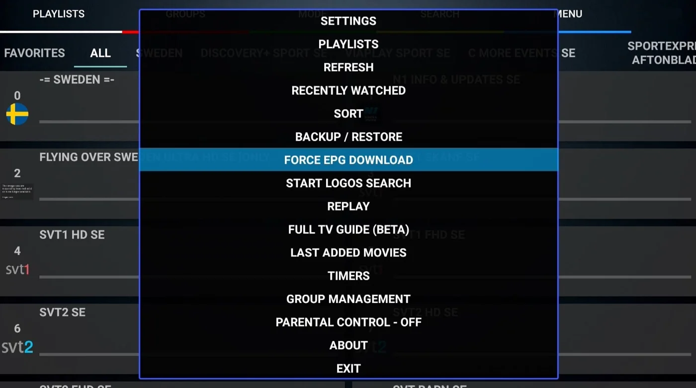 IPTV Extreme: esimerkkikuva 3