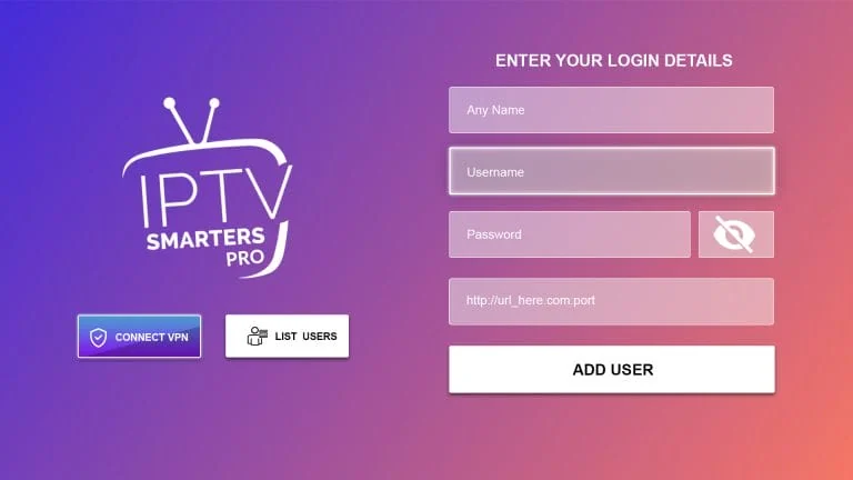IPTV Smarters: esimerkkikuva 3
