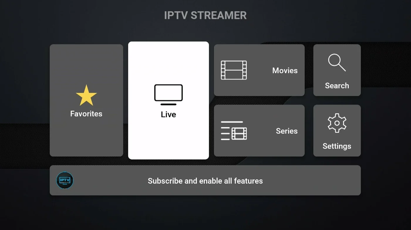 IPTV Streamer: esimerkkikuva 1