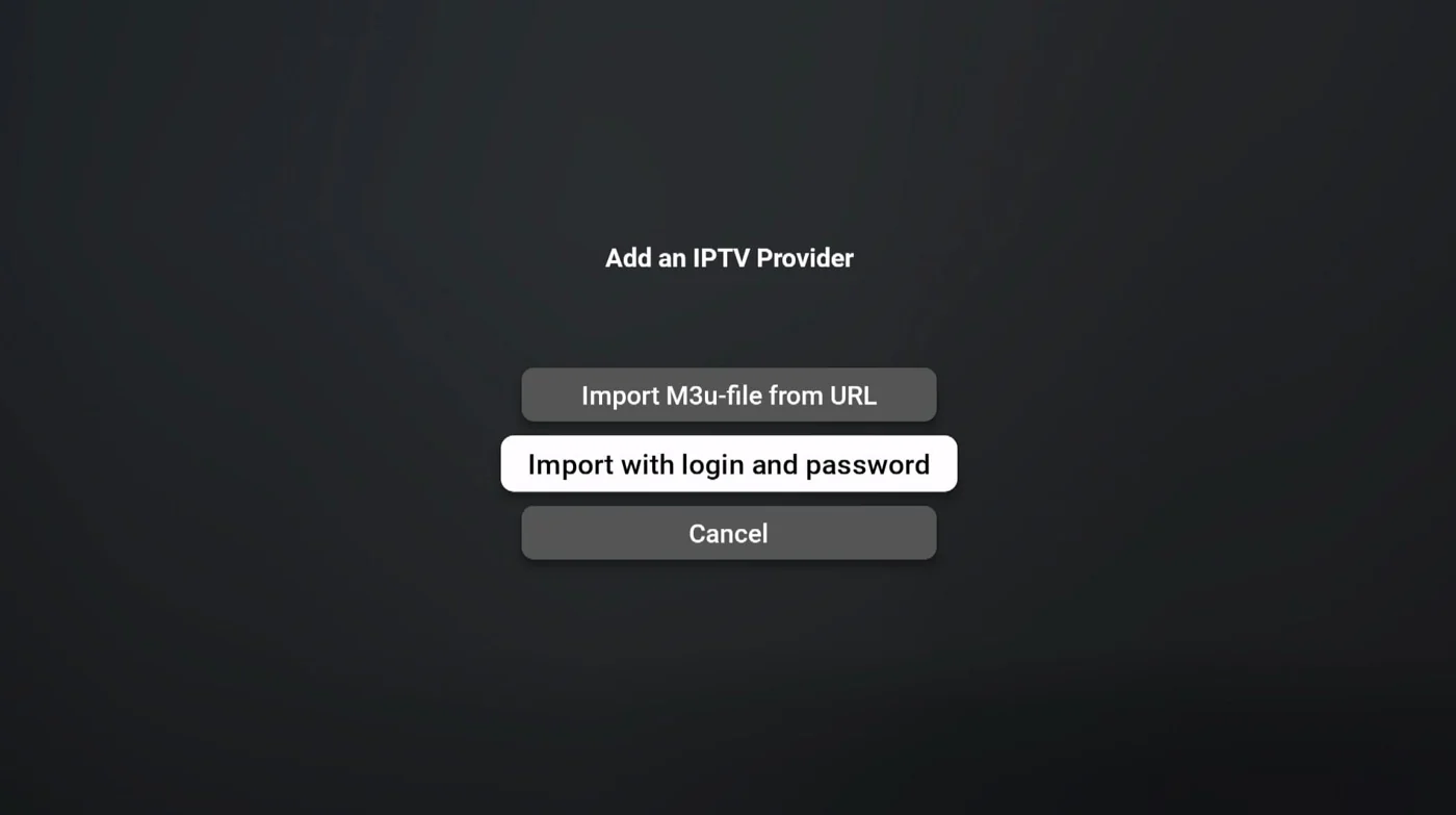 IPTV Streamer: esimerkkikuva 3