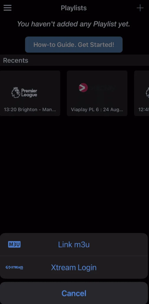 Mega IPTV Player: esimerkkikuva 1