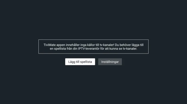 TiviMate: esimerkkikuva 1